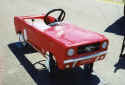 AMF Mustang Pedal Car Sample